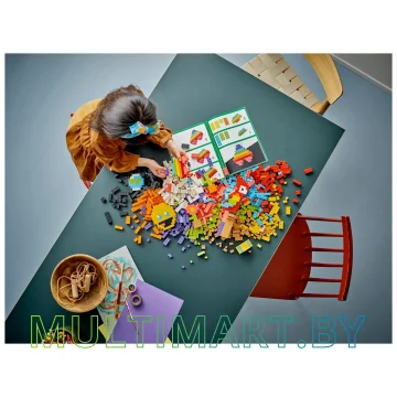 Набор деталей LEGO Classic 11030 Множество кубиков картинка 9